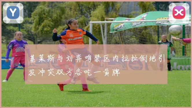 基莱斯与刘弈鸣禁区内拉扯倒地引发冲突双方各吃一黄牌