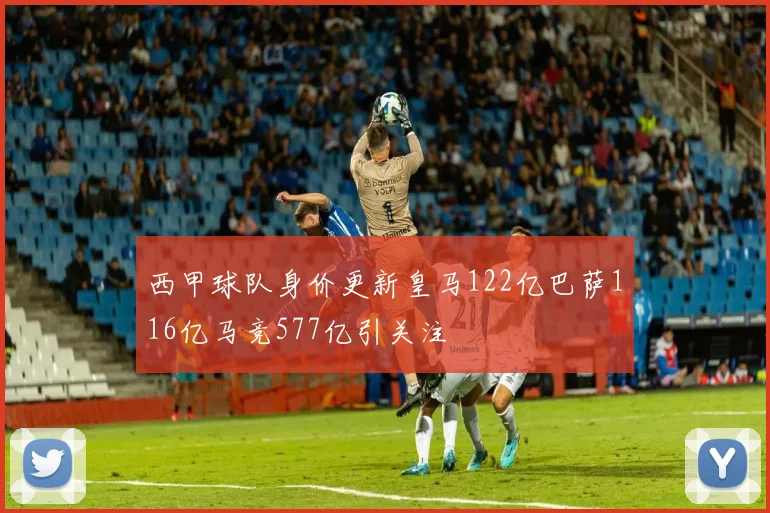 西甲球队身价更新皇马122亿巴萨116亿马竞577亿引关注